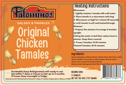 Original Chicken Tamales