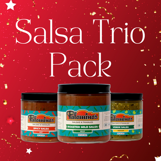 Salsa Trio Pack Mild, Verde and Spicy