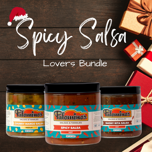 spicy salsa lovers bundle spicy Smokey Rita and chunky mango